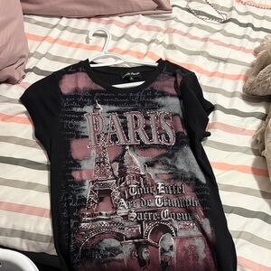Paris themed shirt